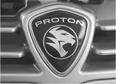  ??  ?? Proton is in the midst of finalising a 10-year business plan targeting 30 per cent share of the domestic market and 10 per cent of regional markets via introducti­on of new models.