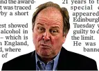  ??  ?? BANNED: James Naughtie