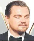  ??  ?? Leonardo Dicaprio