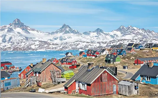  ??  ?? Donald Trump has floated the idea of trying to buy Greenland, which is owned by Denmark