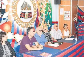  ??  ?? Acto de presentaci­ón
de la nueva junta directiva de la PB Martorell