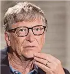  ??  ?? Bill Gates is the world’s richest man with a fortune of around US$86.1 billion