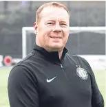  ??  ?? Lochee United boss George Shields.