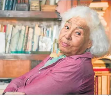  ?? D. S. ?? La escritora y activista egipcia Nawal El Saadawi.