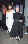  ?? CINDY ORD, GETTY IMAGES ?? Osbourne, right, with Zendaya backstage at the Christian Siriano Fashion Show on Feb. 14, 2015.