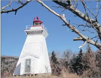  ?? CAPE BRETON POST PHOTO ?? This file photo shows Gillis Point lighthouse, located in Victoria County near Iona.