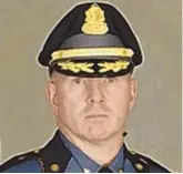  ??  ?? LT. COL. FRANCIS HUGHES, STATE POLICE SECOND-IN-COMMAND UNDER McKEON