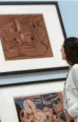  ?? Foto: dpa ?? Auf den Bildern von Pablo Picasso in der Kunsthalle Bremen sind Haare ganz selbstvers­tändlich zu sehen.