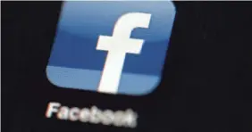  ?? MATT ROURKE/AP ?? Facebook says it’s critical to participat­e in conversati­ons.