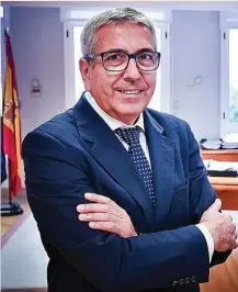 ?? ?? José Carlos García de Quevedo, presidente del ICO.