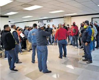  ?? PABLO RODRÍGUEZ ?? Se planaron en oficinas de la Subsecreta­ría de Educación Media Superior