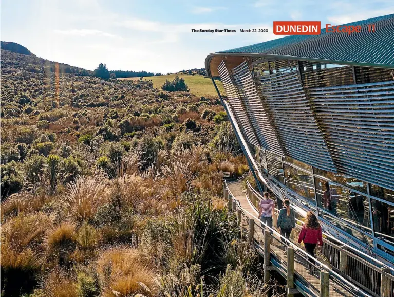  ?? DUNEDINNZ ?? Orokonui Ecosanctua­ry is just 25 minutes drive from Dunedin.