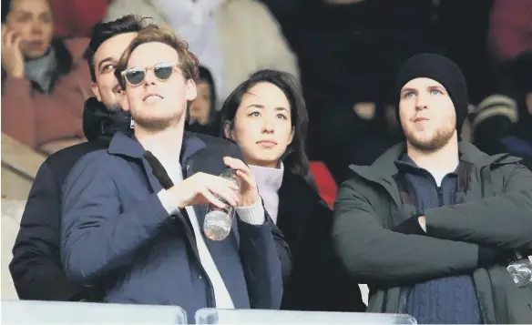  ?? ?? Sunderland owner Kyril Louis-Dreyfus watches the club’s 2-1 defeat by Doncaster.