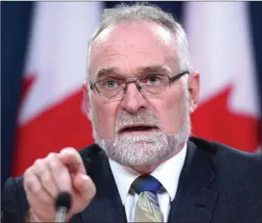  ?? The Canadian Press ?? Auditor General Michael Ferguson did some finger pointing at the government and the Canada Revenue Agency during his 2017 Fall Report.