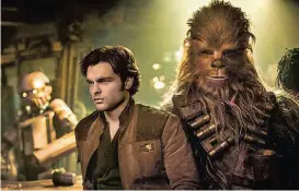  ??  ?? Lawrence Kasdan assina o argumento Han Solo