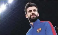  ??  ?? Gerard Pique