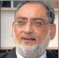  ??  ?? ■ PDP leader Haseeb Drabu