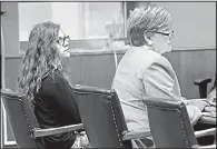  ?? Milwaukee Journal-Sentinel/MICHAEL SEARS ?? Anissa Weier (left), shown in court Thursday, will spend at least three years in a mental hospital under the terms of a plea agreement reached last month.