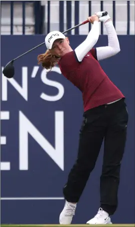  ?? ?? Scotland’s Louise Duncan will compete at LET qualifying school