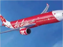  ??  ?? AirAsia X recently placed an order with Airbus for an additional 34 A330neo widebody aircraft. Deliveries are due to start Q4 2019.