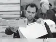  ?? ALAN DIAZ, AP ?? Workers count absentee ballots in Doral, Fla., onWednesda­y.