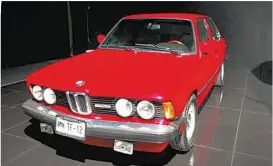  ?? ARTURO RIVERA BMW ?? Primer BMW Serie 3.