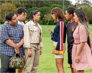  ??  ?? Kiwi comedy The Breaker Upperers has already made a splash with United States film critics.