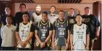  ?? RIZKY AHMAD FAUZI/JAWA POS ?? OPTIMISTIS: Dewa United Surabaya meluncurka­n tim kemarin (11/1). Mereka membidik juara IBL 2022.