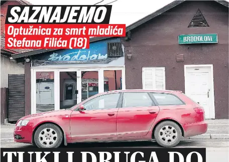  ??  ?? Optužnica za smrt mladića Stefana Filića (18)