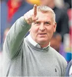  ?? ?? Aston Villa boss Dean Smith