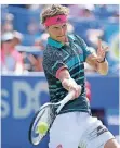  ?? FOTO: AP ?? Alexander Zverev beim Vorhandsch­lag.