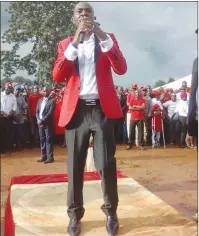  ??  ?? Nelson Chamisa