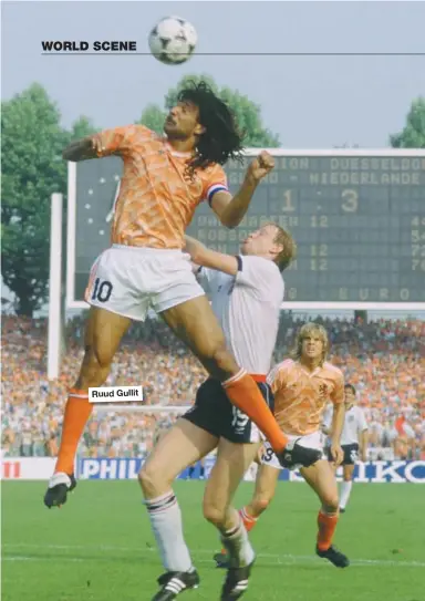  ??  ?? Ruud Gullit