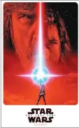  ??  ?? Episode VIII, ‘Star Wars: The Last Jedi', opens Dec 15 in the USA.
