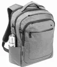  ??  ?? Travelon’s Anti-Theft Urban Backpack, US$130, has a variety of features that will protect your property.