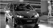  ?? ?? The phase-out of the Yaris is also part of a larger global strategy which has seen Toyota and Suzuki sharing products for India and the neighbouri­ng markets