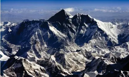  ?? Keith Taylor/Alamy ?? Garrett Madison climbed Lhotse, above, the world’s fourth tallest peak on Thursday, a day after he made his 13th ascent of Everest. Photograph: