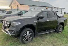  ??  ?? The Mercedes-Benz X-Class is probably the worst depreciato­r in the ute segment.