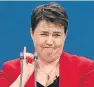  ??  ?? Ruth Davidson urged the party to “get stuck in”.