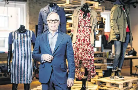  ??  ?? A ‘strong collection’ from designer Tommy Hilfiger drove sales and profits at the Irish unit of the fashion chain