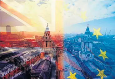  ?? /123RF/Eros Erika ?? New chapter: Brexit means the UK will have to carve out new trade deals, and the writer suggests a pact with the US will offer a more equitable and useful arrangemen­t than one with the EU.