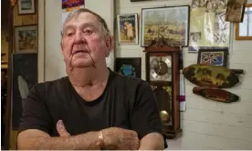  ?? Photograph: Tom Plevey/The Guardian ?? Ken ‘Sava’ Lloyd in the kitchen of his Gunnedah house, which has flooded repeatedly this year: ‘I’ve gotta admit, I’m getting really tired.’