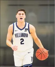  ?? Matt Slocum / Associated Press ?? Villanova’s Collin Gillespie against Georgetown on Feb. 7.