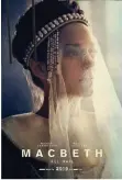  ??  ?? Marion Cotillard played Lady Macbeth in velvet and pearls