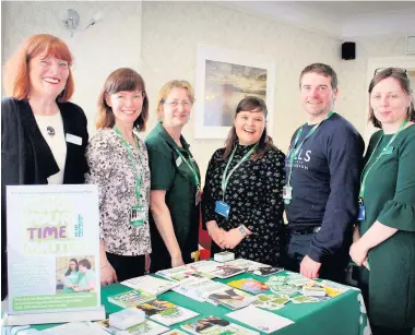  ??  ?? Conwy residents affected by cancer are invited to free sessions offering advice and guidance on health and wellbeing