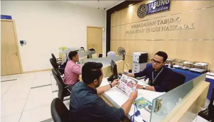  ?? PIC BY ZULFADHLI ZULKIFLI. ?? PTPTN has made it easier for borrowers to repay their loans via the #BolehBinca­ng campaign, which allows borrowers to discuss and negotiate a payment schedule.