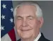  ??  ?? Rex Tillerson