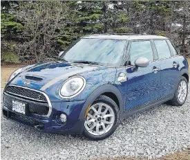  ?? PHOTOS: BRIAN HARPER/DRIVING.CA ?? “I love a vehicle that’s engineered for the driver,” writes Lorraine Sommerfeld, and she believes the 2017 Mini Cooper S Seven fits the bill.