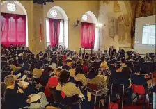  ??  ?? Particolar­e Un convegno promosso dal liceo “Jacopone da Todi” e ideato da Luciano Priori Friggi, sul leggendari­o fenomeno socio-culturale del 1968