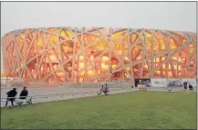  ?? Picture: GETTY IMAGES ?? BIRD’S NEST: The Beijing National Stadium was used at the 2008 Summer Olympics